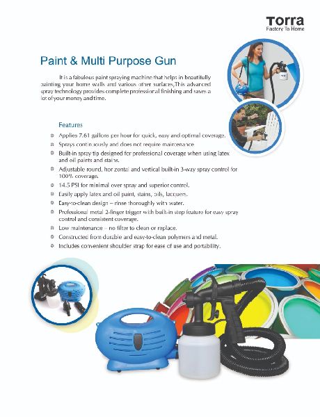 Paint and multi purpose gun