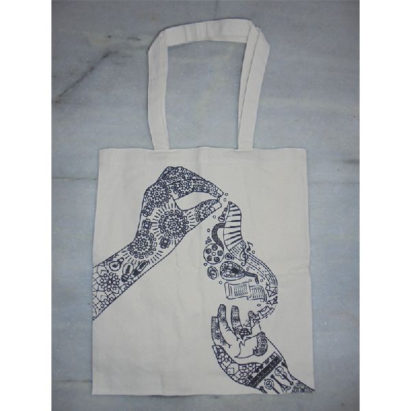 ISPL Cotton Printed bags., Size : Customised
