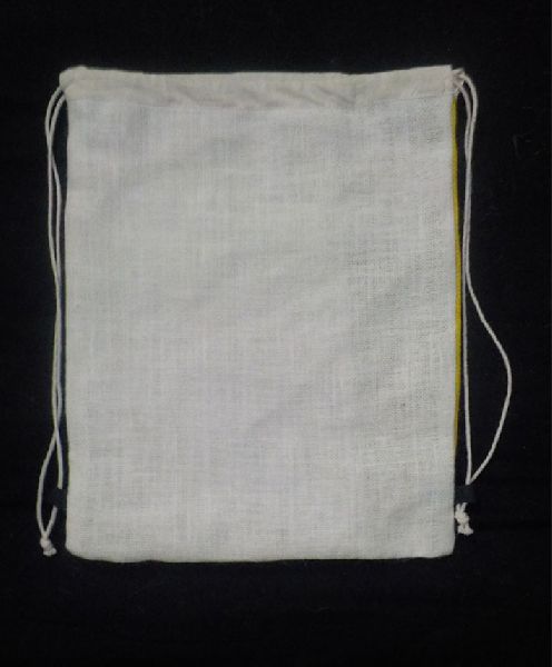 ISPL Plain Jute Drawstring Bag., Size : Customised