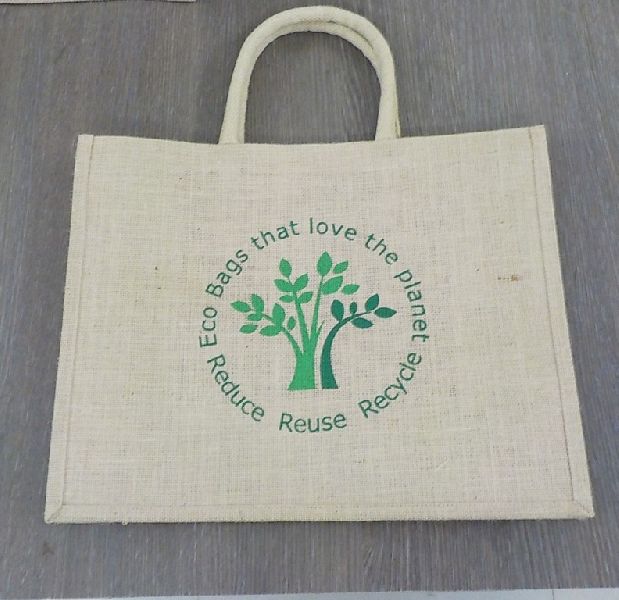 ISPL Plain Jute Printed bag .., Size : Customised