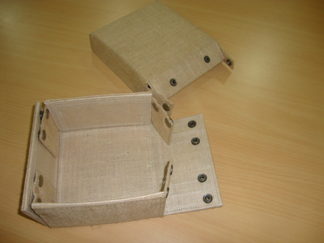 ISPL Rectangular Jute Trays, for Personal Use, Decoration Use, Size : Customised