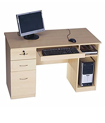 Polished Plain Teak Wood Computer Table, Feature : Fine Finishing, High Strength