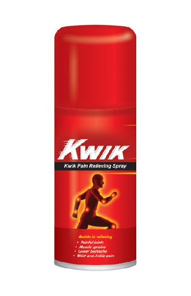 Kwik Pain Relieving Spray, Shelf Life : 2years