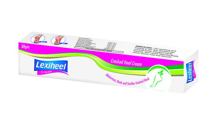 Lexiheel Cream (Cracked Heel Cream), for Healing Skin, Packaging Type : Plastic Tube