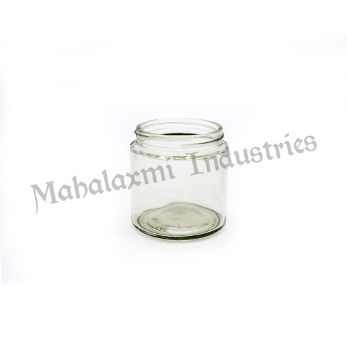 Round 250 ml Screw Glass Jar, for Dining Table, Juicer Blender, Oil, Water, Size : 21.50 X 31 Cm