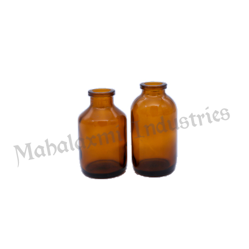 30 ml Amber Glass Vial, for Laboratory Use, Medical Use, Pattern : Plain
