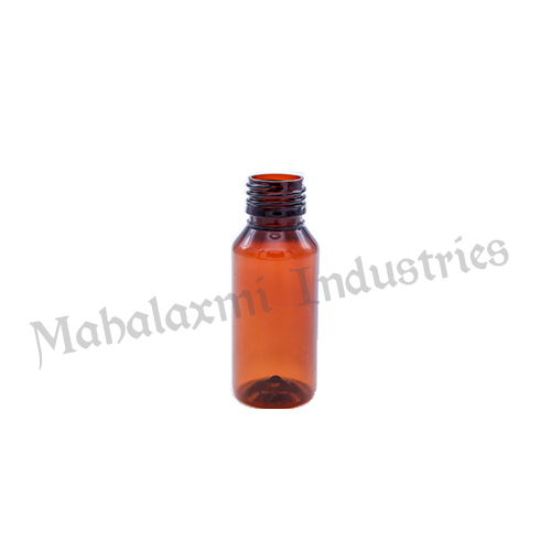 30 ml Amber Pet Bottle, for Drinking Purpose, Household, Indusatrial Purpose, Feature : Fine Quality