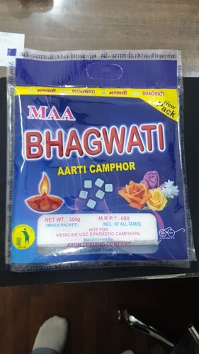 500gm Maa Bhagwati Puja Camphor, Packaging Type : Packet