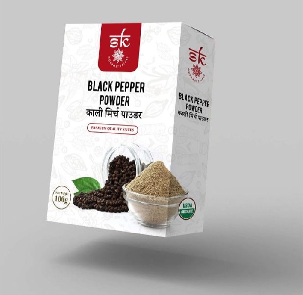 SK Blended Black Pepper Powder, Packaging Type : Plastic Pouch