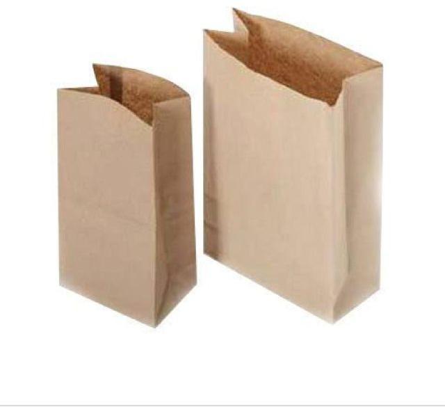 Plain paper bag, Technics : Machine Made