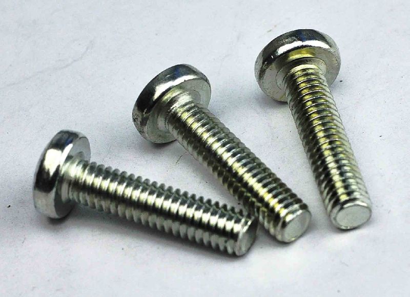 Stainless Steel Pan Head Screws, Color : Silver