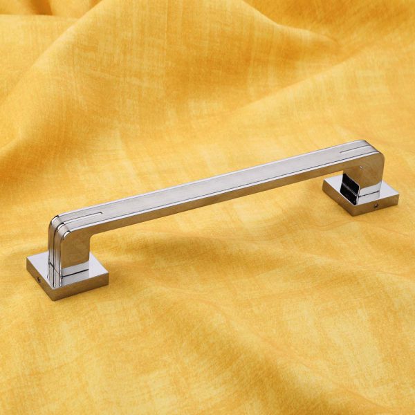Stainless Steel Polished 1305 Door Handles, Color : Silver