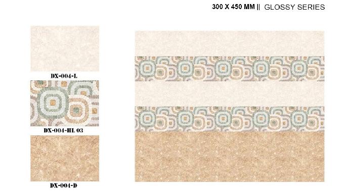 DX-004 ( Glossy ) Ceramic Digital Wall Tiles