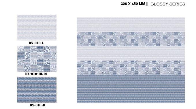 DX-010 ( Glossy ) Ceramic Digital Wall Tiles
