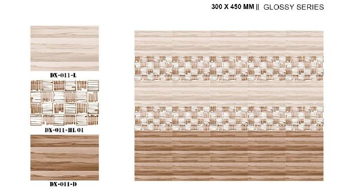DX-011 ( Glossy ) Ceramic Digital Wall Tiles