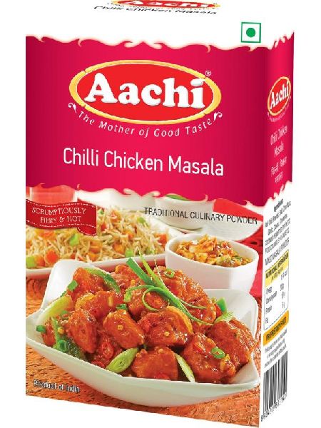 Aachi Chilli Chicken Masala, Form : Powder, Color : Brown at Best Price ...