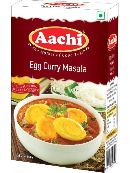 Egg Curry Masala, Packaging Type : Paper Box, Plastic Box