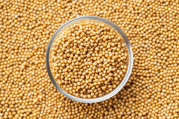 yellow mustard seeds