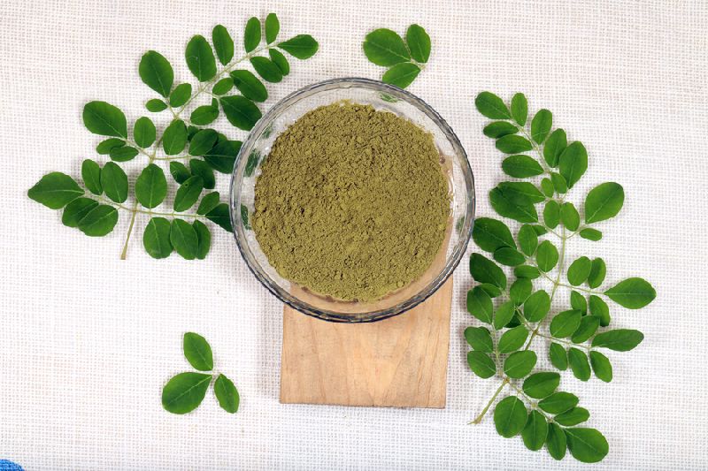 Organic Moringa Powder, for Cosmetics, Medicines Products, Packaging Type : Plastic Packet