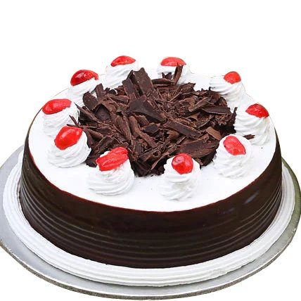 Round Black Forest Pastry Cake