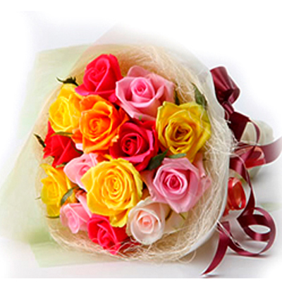 Natural Love Promises Roses Bouquet, Occasion : Festivals, Wedding