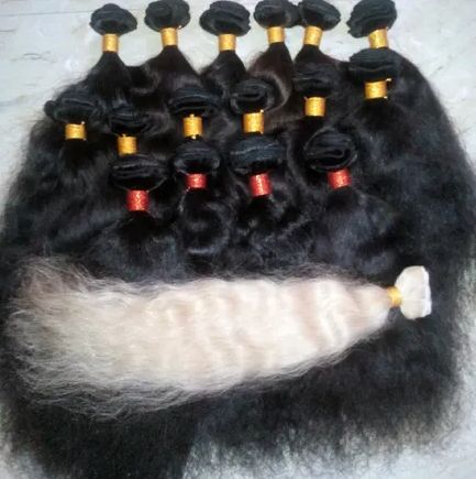 Curly Hair Extension, for Parlour, Length : 10-20Inch
