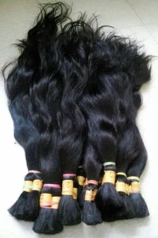 100-150gm Silky Hair Extension, Style : Curly, Wavy