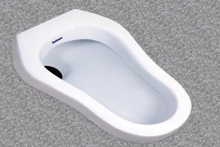 Ceramic Indian Squat Pan, for Toilet Use, Size : Standard
