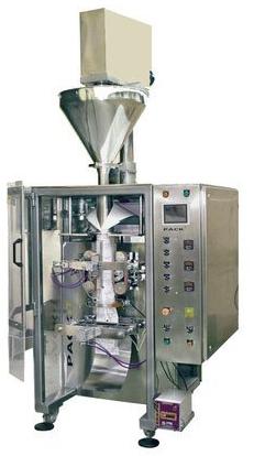 Collar Type Pouch Packing Machine, Color : Silver