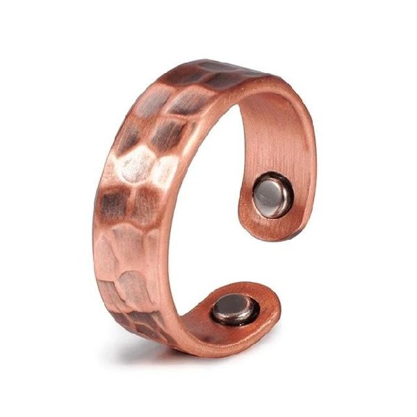 Copper magnetic ring, humare design ring, Gender : Female, Male