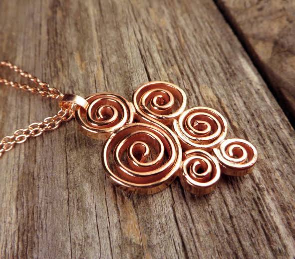 Copper Coppr Necklaces, Style : Chains