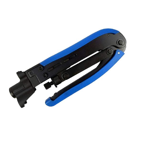 Coaxial Cable Crimping Tool, Color : Blue