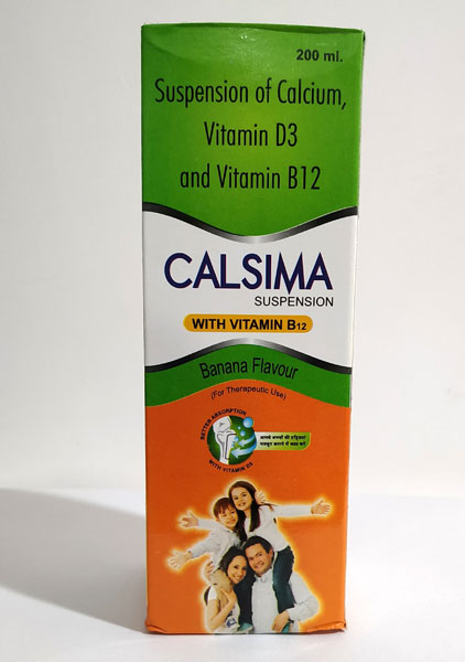 Calsima Suspension, Packaging Type : Plastic Bottles