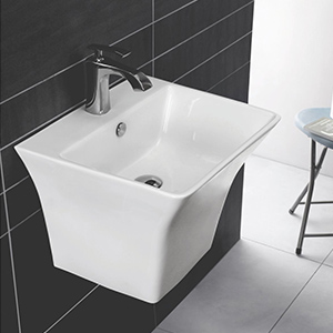 Rectangular RDS-22031 Wall Hung Wash Basin, for Home, Feature : Durable, Perfect Shape