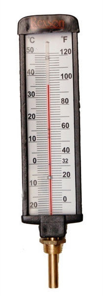 Analog Metal Industrial Thermometer