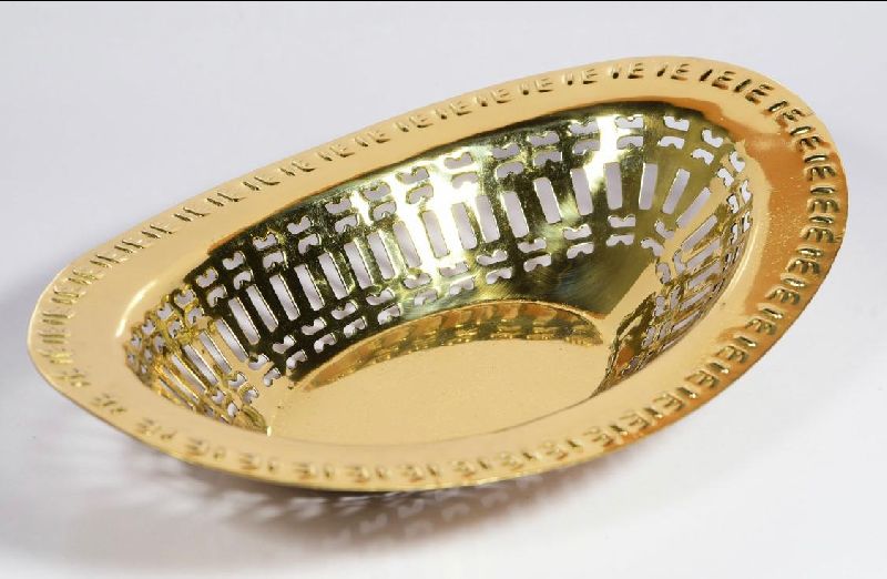 Plain Copper Bread Basket, Dimension : 100-200mm, 200-300mm