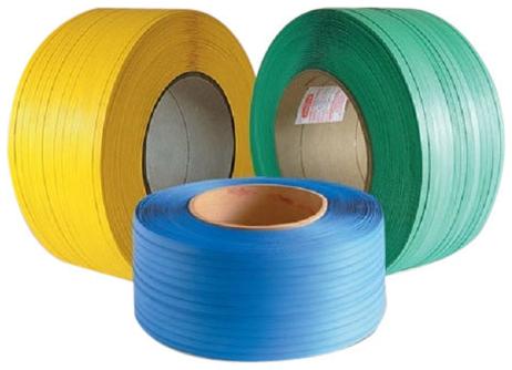 Colored PP Box Strapping Roll, for Binding Pulling, Pattern : Plain