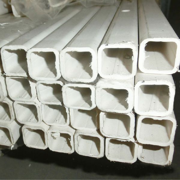 PVC Square Pipe, for Manufacturing Industry, Length : 2000-3000mm