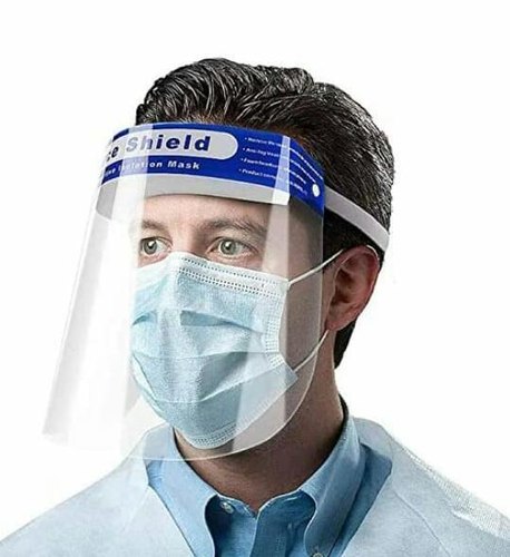 Polycarbonate Safety Face Shields, for Laboratories, Pharma Industry, Feature : Clear View, Durable
