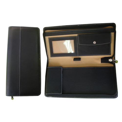 Leather Cheque Book Holder, Packaging Type : Paper Box