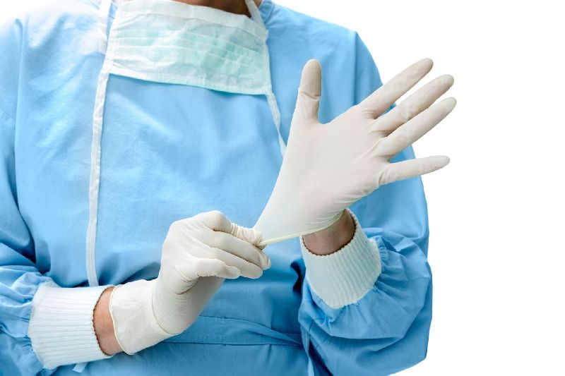 Latex Gloves, for Hospital, Clinical Use, Gender : Female