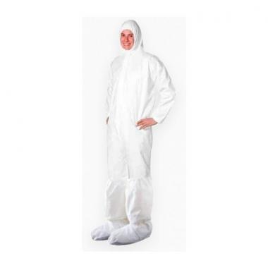 Type 4 Disposable Coverall, Color : White