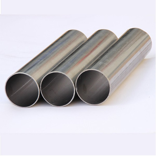 Round Polished Stainless Steel Welded Tube, for Industrial Use, Length : 1-1000mm