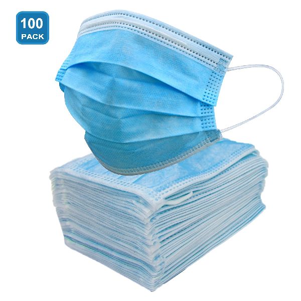 3 ply face mask, for Beauty Parlor, Clinic, Clinical, Food Processing, Hospital, Laboratory, Pharmacy