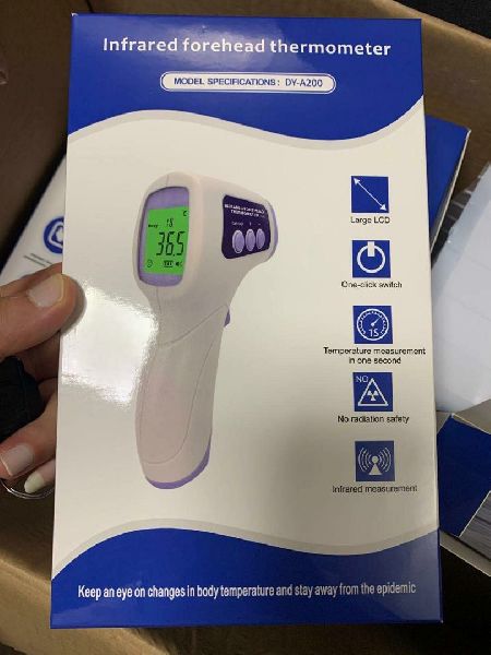 Authentic INFRARED THERMOMETER, for Monitor Temprature, Certification : CE Certified