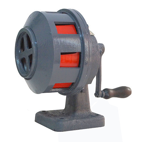 Hand Operated Siren (1.5 Km), for Industrial, Color : Red, Grey