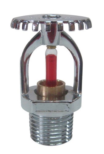Polished Brass Pendent Type Sprinkler, for Hotels, Malls, Offices, Size : Standard
