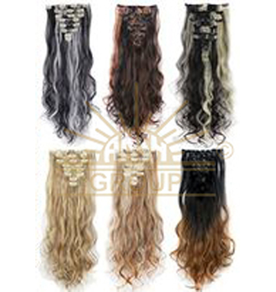 Artificial Hair Extensions, for Parlour, Personal, Feature : Colorful Pattern, Light Weight, Shiny Look