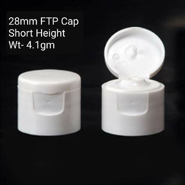 FTP CAP 28 MM (Short Height), for Bottle Sealing, Feature : Fine Finishing, Good Quality, Leak Proof