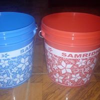 Printed Plastic Bucket, Feature : Light Weight, Non Breakable, Rust Proof